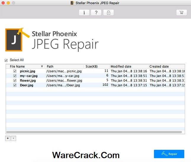 stellar phoenix repair for jpeg mac